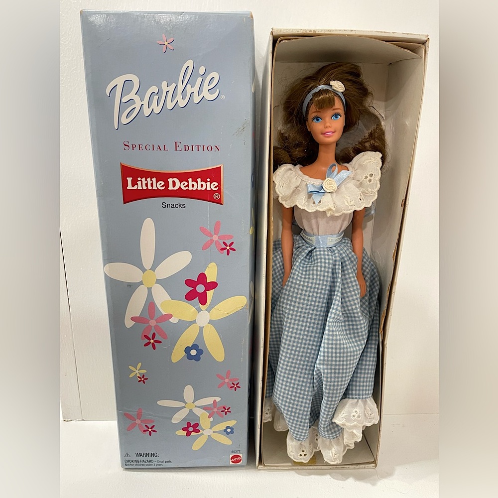 1995 Little Debbie Barbie Doll Series II Collector's Edition NIB Some Box Damage